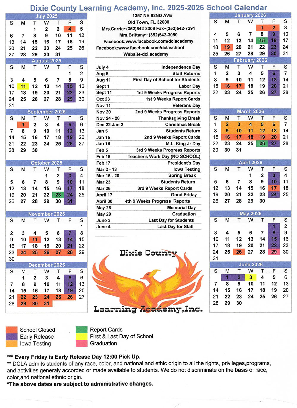 2025-2026 Calendar